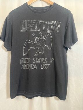 Led Zeppelin Graphic T-Shirt Women's Medium